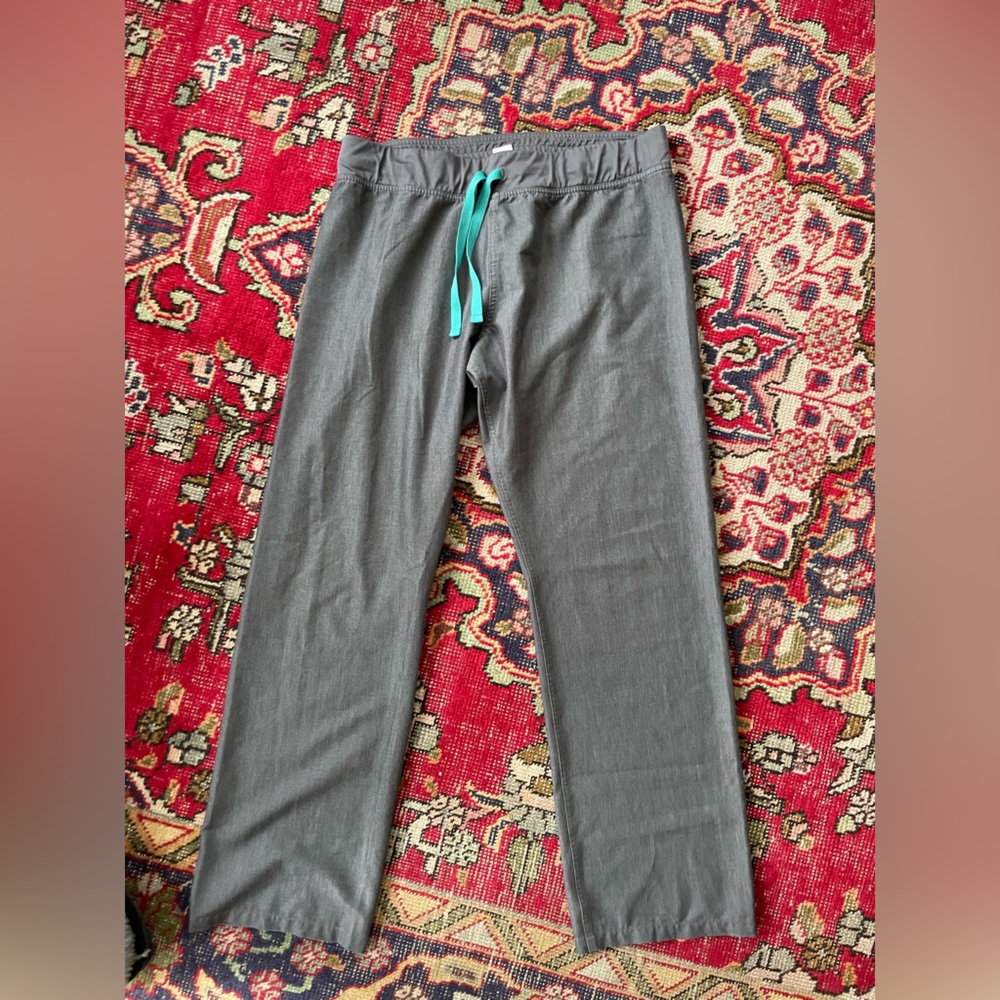Figs gray Livingston scrub pant tall